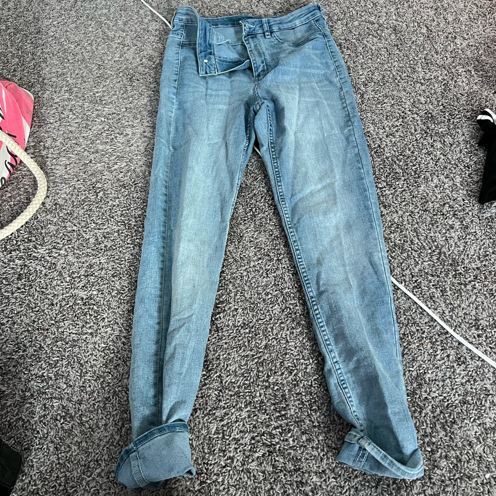 H&M mom/skinny jeans!